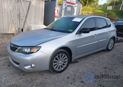 2008 Subaru Impreza 2.5I из США, поврежденный, VIN JF1GH61648H809212